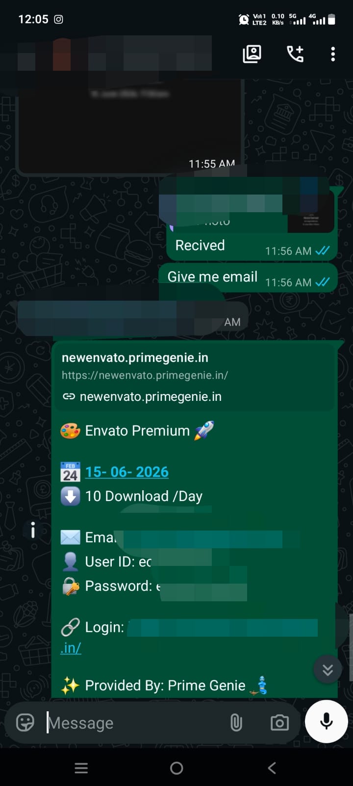 Prime Genie Group Buy designer tools subscription customer activation proof screenshot 35